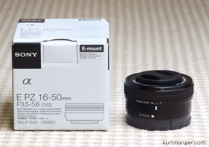SONY E PZ Mount 16-50mm F3.5-5.6 OSS SELP1650 Electronic Zoom Power Lens 