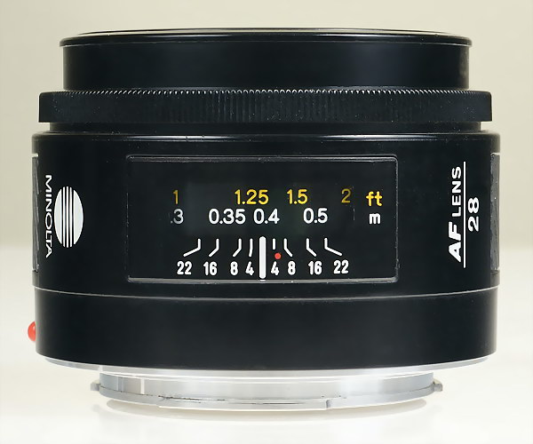 Minolta AF 28mm F/2.8 review